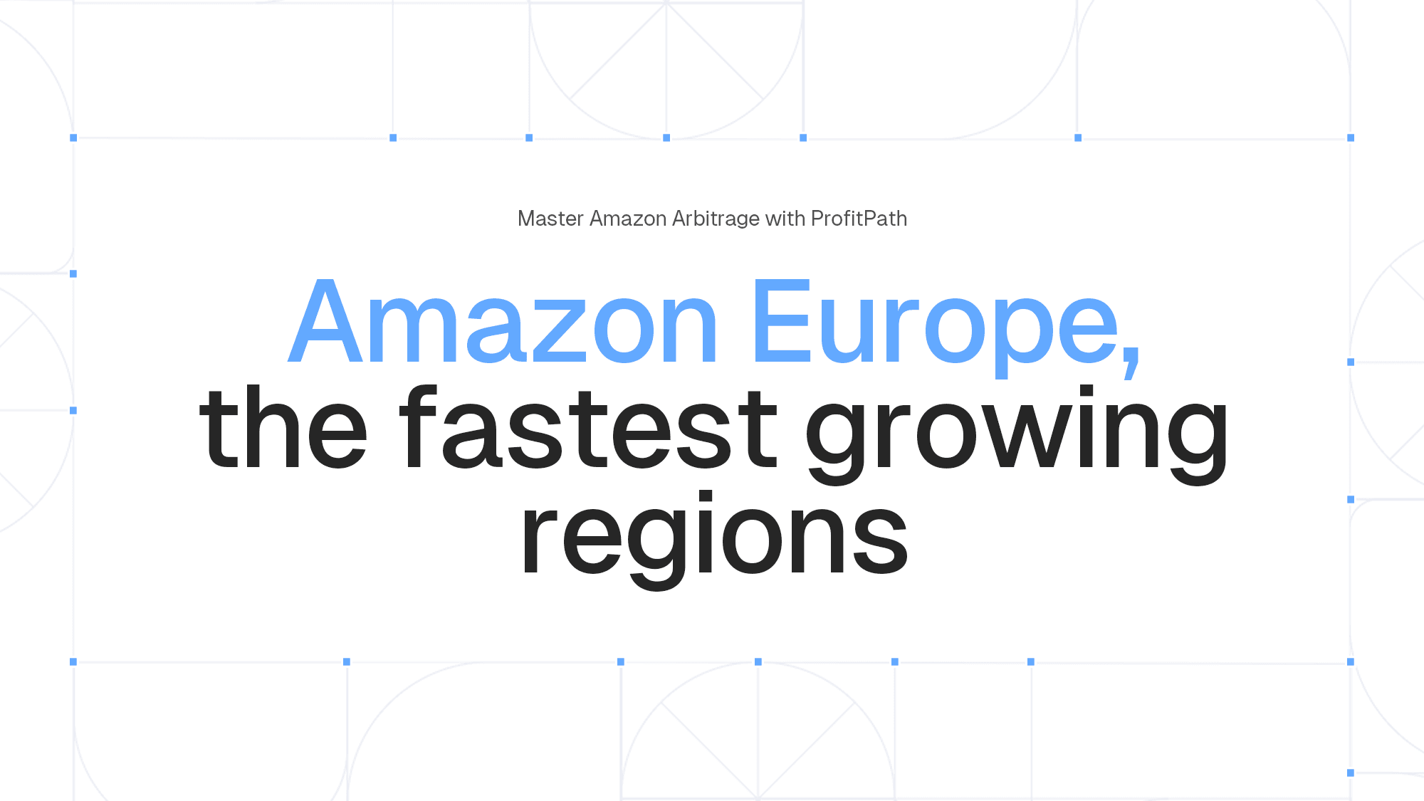 Scopri le regioni dell'UE in cui Amazon cresce più rapidamente. Analizza le tendenze di mercato e le opportunità di crescita per ottimizzare la tua strategia di vendita online.