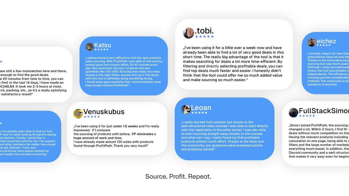 What our customers think about ProfitPath