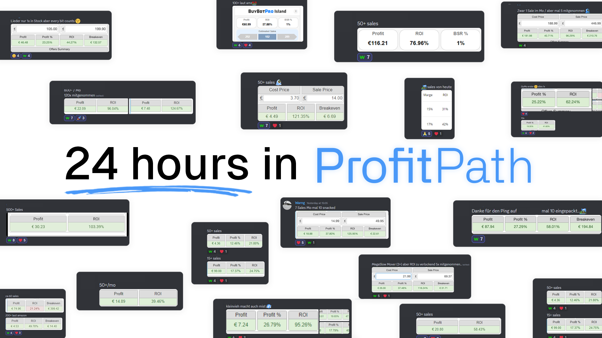 24 hours in profitpath, in this post we're going to share our customers success