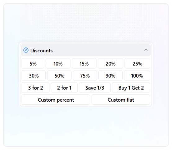 Discounts