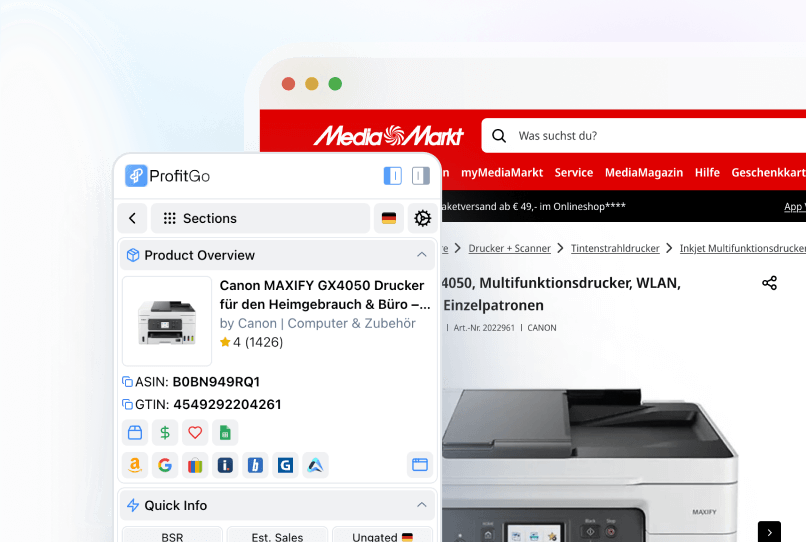 Source products on any site